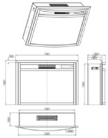 Электрокамин Art Flame Zakynthos Black фото №4 — интернет-магазин Desire.md