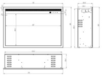 Șemineu electric Art Flame Thomas Maxi Black imaginea #4 — magazin online Desire.md