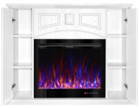 Электрокамин Art Flame Toulouse & Colorado White фото №2 — интернет-магазин Desire.md