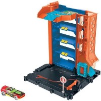 Drumul de joacă pentru copii Hot Wheels City Downtown Carpark (HDR28)