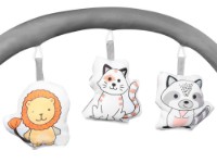 Pătuț pliabil Lionelo Flower Grey Scandi imaginea #7 — magazin online Desire.md