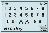 Set de construcție Zvezda Брэдли М2А2 (7406) imaginea #4 — magazin online Desire.md