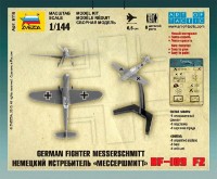 Set de construcție Zvezda Мессершмитт BF-109 F2 (6116) imaginea #5 — magazin online Desire.md