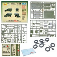 Set de construcție Zvezda Советский армейский 3-тонный грузовик (6124) imaginea #2 — magazin online Desire.md