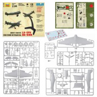 Set de construcție Zvezda Советский истребитель Ла-5ФН (6255) imaginea #2 — magazin online Desire.md