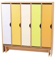 Шкаф Tisam (38166) Бук/Радуга фото №3 — интернет-магазин Desire.md