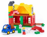 Set de construcție Полесье 65pcs (77561) imaginea #2 — magazin online Desire.md