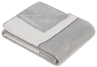 Плед IBENA Austin Grey/White 150x200cm фото №1 — интернет-магазин Desire.md