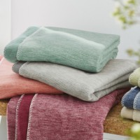 Одеяло для малышей IBENA Jacquard Lausanne Gots 70x100cm Grey фото №2 — интернет-магазин Desire.md