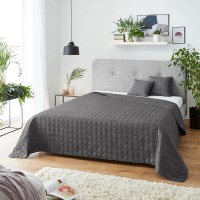 Покрывало IBENA Nancy 220x250cm Dark Grey фото №2 — интернет-магазин Desire.md