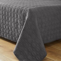 Покрывало IBENA Nancy 280x250cm Dark Grey фото №3 — интернет-магазин Desire.md