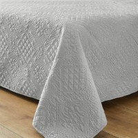 Покрывало IBENA Nancy 220x250cm Silver Grey фото №3 — интернет-магазин Desire.md