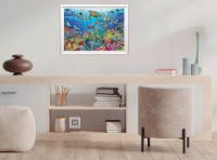 Пазл Educa 1000 Tropical Fantasy Turttles (19266) фото №2 — интернет-магазин Desire.md