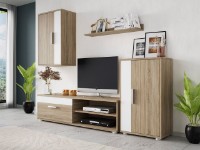 Living Mirjan24 Chione/Barato Mini Sonoma Oak/White imaginea #2 — magazin online Desire.md