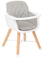 Стульчик для кормления Kikka Boo Woody Grey фото №6 — интернет-магазин Desire.md
