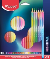 Creioane colorate Maped Nightfall 24pcs imaginea #1 — magazin online Desire.md