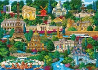 Пазл Trefl 1000 France Famous Places (20150)