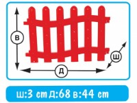 Ограждение для игр Pilsan Handy Fence (06-192) фото №4 — интернет-магазин Desire.md
