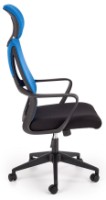 Офисное кресло Halmar Valdez Blue/Black фото №3 — интернет-магазин Desire.md