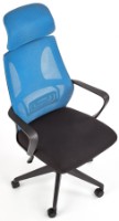 Офисное кресло Halmar Valdez Blue/Black фото №4 — интернет-магазин Desire.md