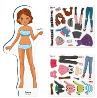 Одежда для кукол Quercetti Magnetic Fashion Laura (2926) фото №2 — интернет-магазин Desire.md