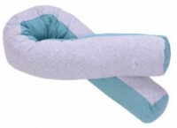 Pernă pentru alaptare Veres Comfort Long Velour Grey/Tiffany (302.01.3) imaginea #3 — magazin online Desire.md