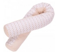 Pernă pentru alaptare Veres Comfort Long Zigzag\Beige (302.01.1) imaginea #5 — magazin online Desire.md