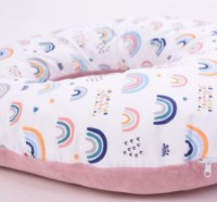 Pernă pentru alaptare Veres Comfort Velour Rainbow (302.02.4) imaginea #4 — magazin online Desire.md