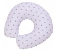 Pernă pentru alaptare Veres Comfort Velour Stars Grey (302.02.3)