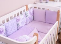 Lenjerie de pat pentru copii Veres Lilac Peonies 6pcs (220.42)