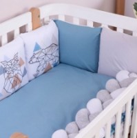 Lenjerie de pat pentru copii Veres Scandi Blue 6pcs (220.38) imaginea #3 — magazin online Desire.md