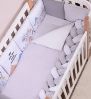 Lenjerie de pat pentru copii Veres Scandi Grey 6pcs (220.39) imaginea #2 — magazin online Desire.md