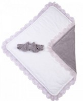 Plic pentru bebeluși Veres Velour Lace Taup Grey (125.06.04) imaginea #3 — magazin online Desire.md