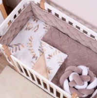 Lenjerie de pat pentru copii Veres Velour Mokko Leaves (218.09) imaginea #4 — magazin online Desire.md