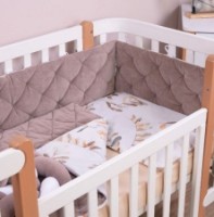 Lenjerie de pat pentru copii Veres Velour Mokko Leaves (218.09) imaginea #5 — magazin online Desire.md