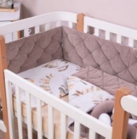 Lenjerie de pat pentru copii Veres Velour Mokko Leaves (218.09) imaginea #2 — magazin online Desire.md