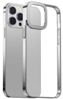 Husa de protecție Baseus Glitter Phone Case For iPhone 13 Pro Silver (ARMC000412)