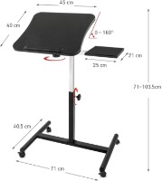 Столик для ноутбука Tatkraft Vanessa (13582) фото №2 — интернет-магазин Desire.md