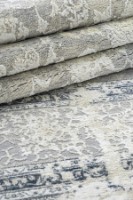 Covor Made in Turkey Sila Lux Blue/Beige (5530C_Z8485) 0.80x1.50m imaginea #2 — magazin online Desire.md