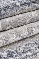 Covor Made in Turkey Sila Lux Blue/Beige (5530C_Z8485) 2.00x2.90m Oval imaginea #2 — magazin online Desire.md