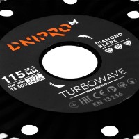 Disc de tăiere Dnipro-M Turbowave 115mm 22.2mm imaginea #2 — magazin online Desire.md