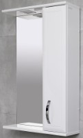 Шкаф с зеркалом Bayro Allure 550x750 R White (104833)