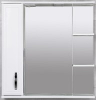 Dulap cu oglindă Bayro Allure 800x750 L White (104836)