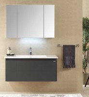 Dulap cu oglindă Orka New Likya 100 Antracite (16298) imaginea #4 — magazin online Desire.md