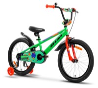 Детский велосипед Aist Pluto 18 Green/Orange