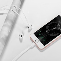 Наушники Hoco L7 Plus Lighting White фото №5 — интернет-магазин Desire.md