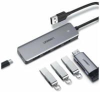 Разветвитель Ugreen 4-Port USB 3.0 Hub with USB-C Power Supply (70336) фото №3 — интернет-магазин Desire.md