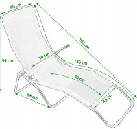 Şezlong Jumi OM-719330 imaginea #2 — magazin online Desire.md