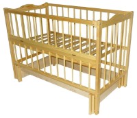 Кроватка Кузя Ангелина-2 Natural фото №1 — интернет-магазин Desire.md