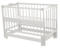 Кроватка Кузя Ангелина-2 Белый фото №1 — интернет-магазин Desire.md